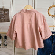 Lolo Stripe Camisole With Cotton Denim Shirt