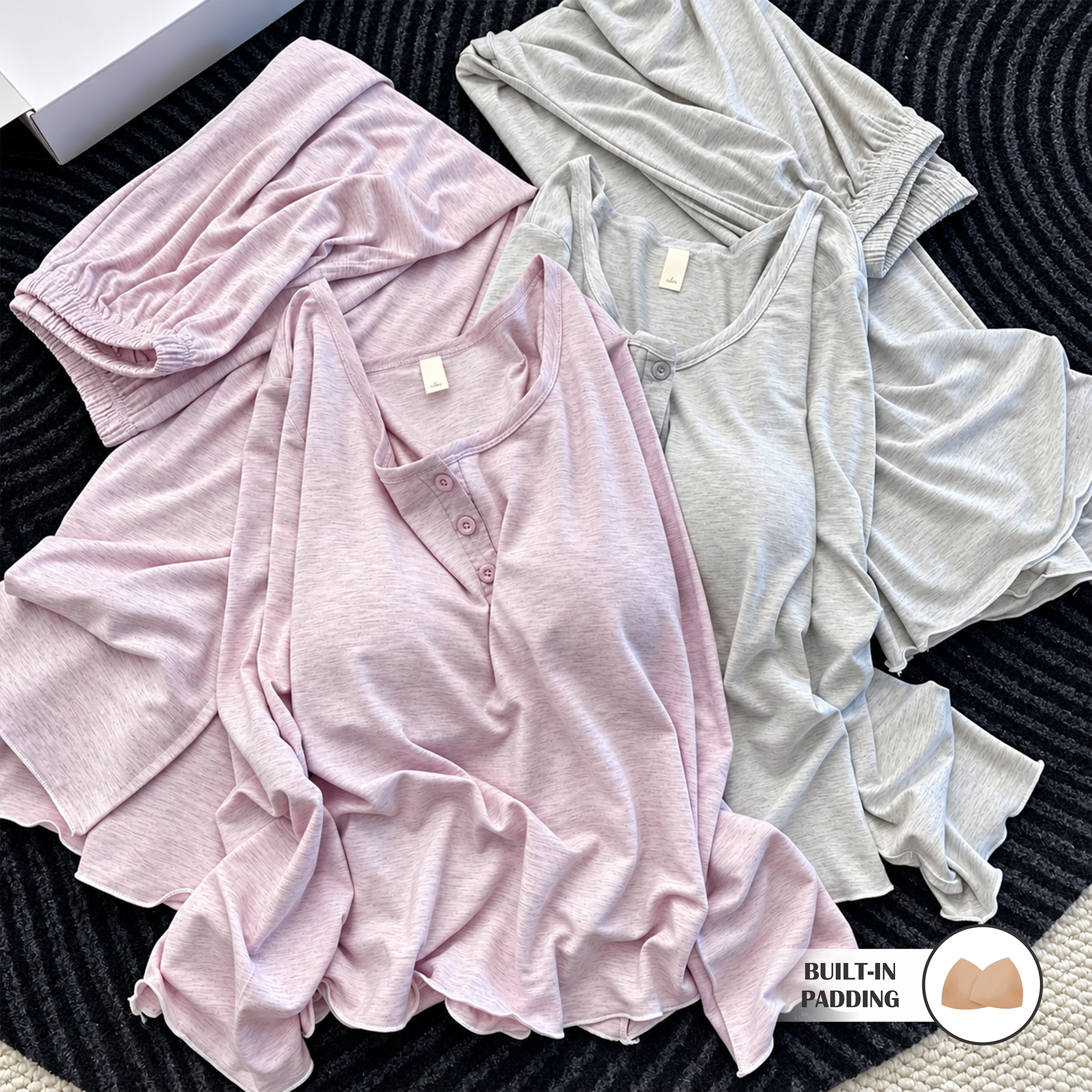 Rumi Pastel Padded Lounge Set