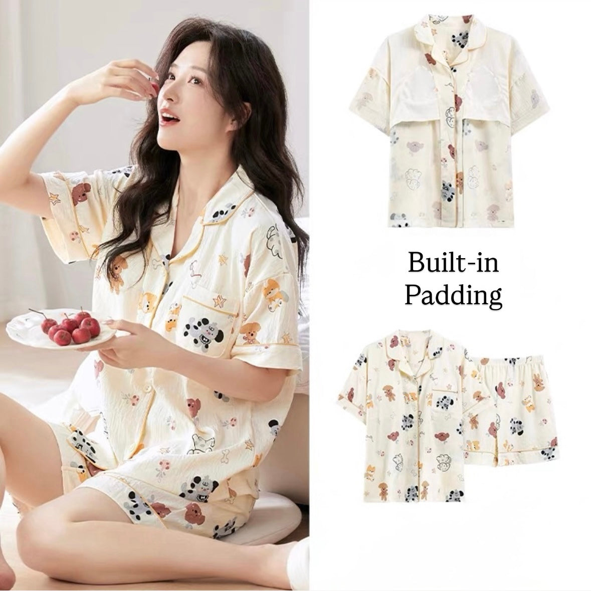 Koala Dream Padded Nightsuit Set