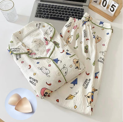 Shinchan Padded Nightsuit Set