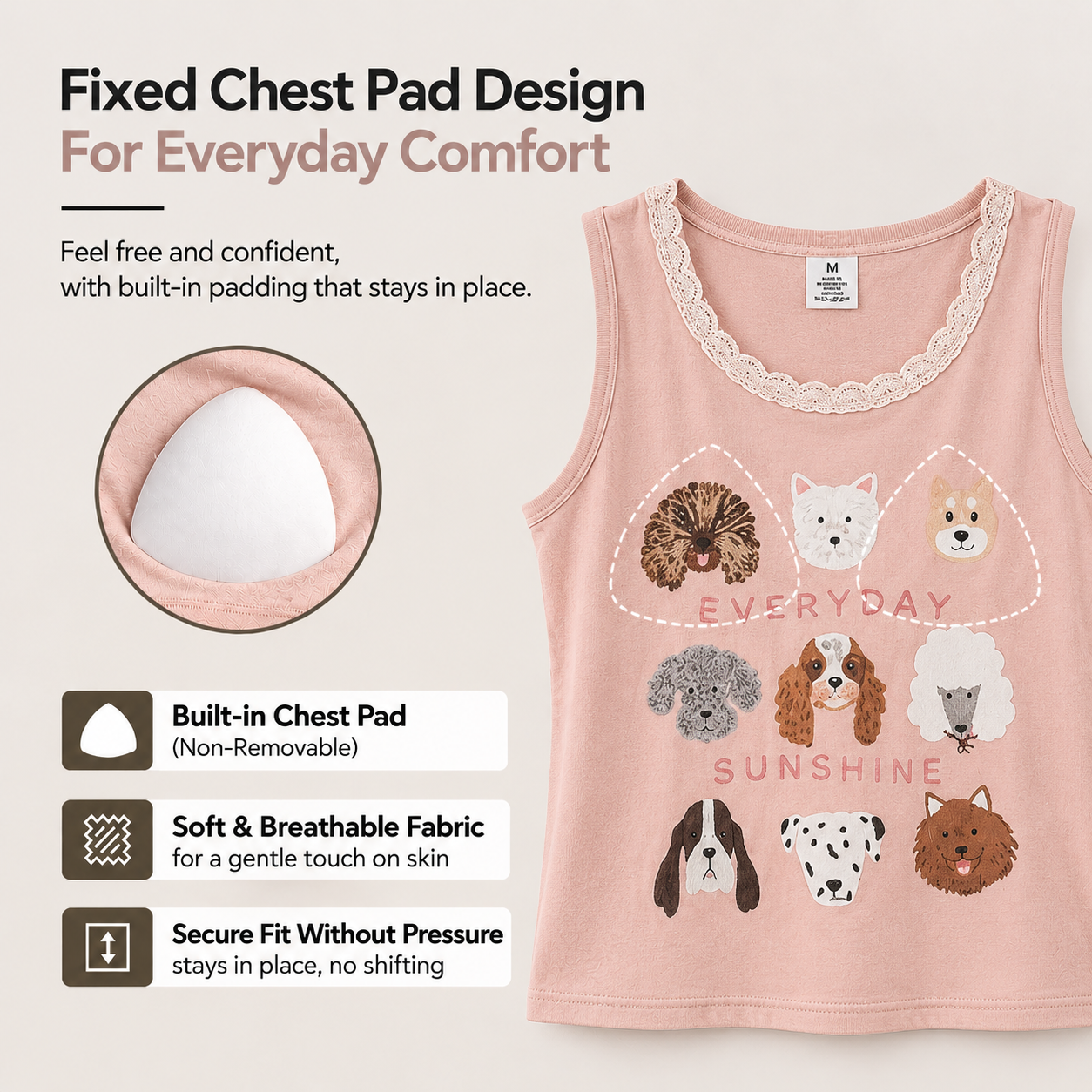 Beagle Padded Nightsuit Set