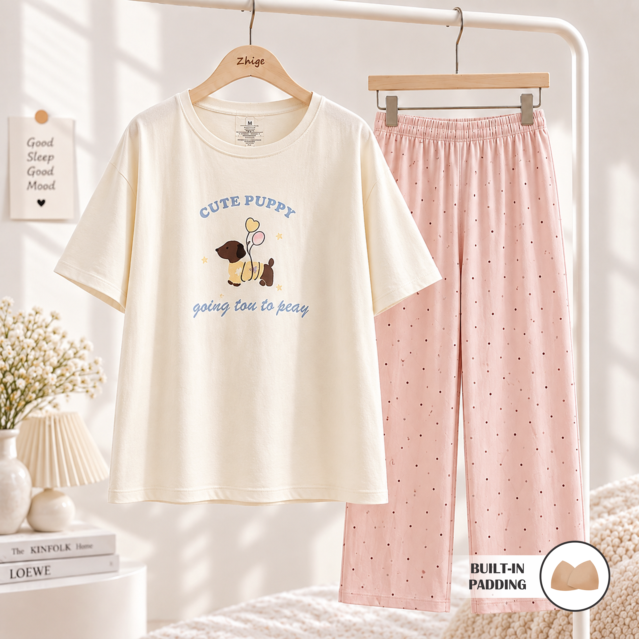 Petit Pup Padded Nightsuit Set
