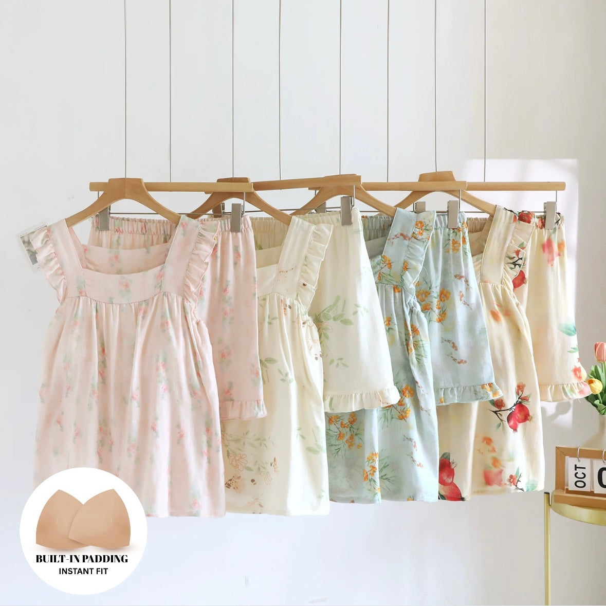 Posie Petal Padded Nightsuit Set