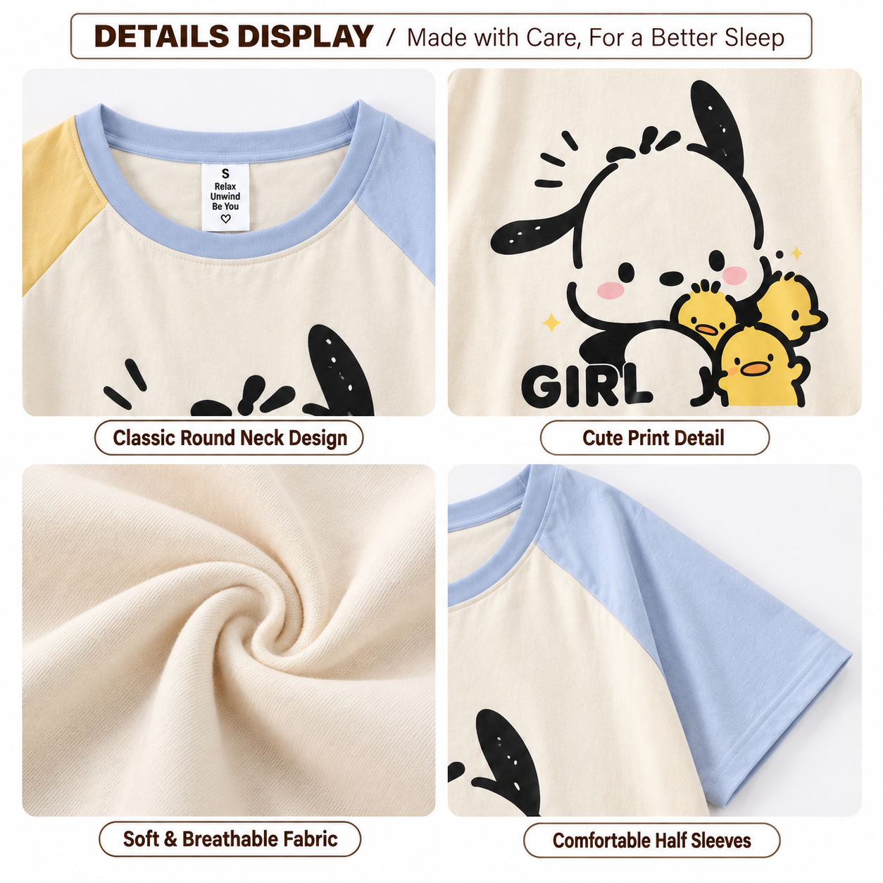 Sunny Paws Padded Night Dress