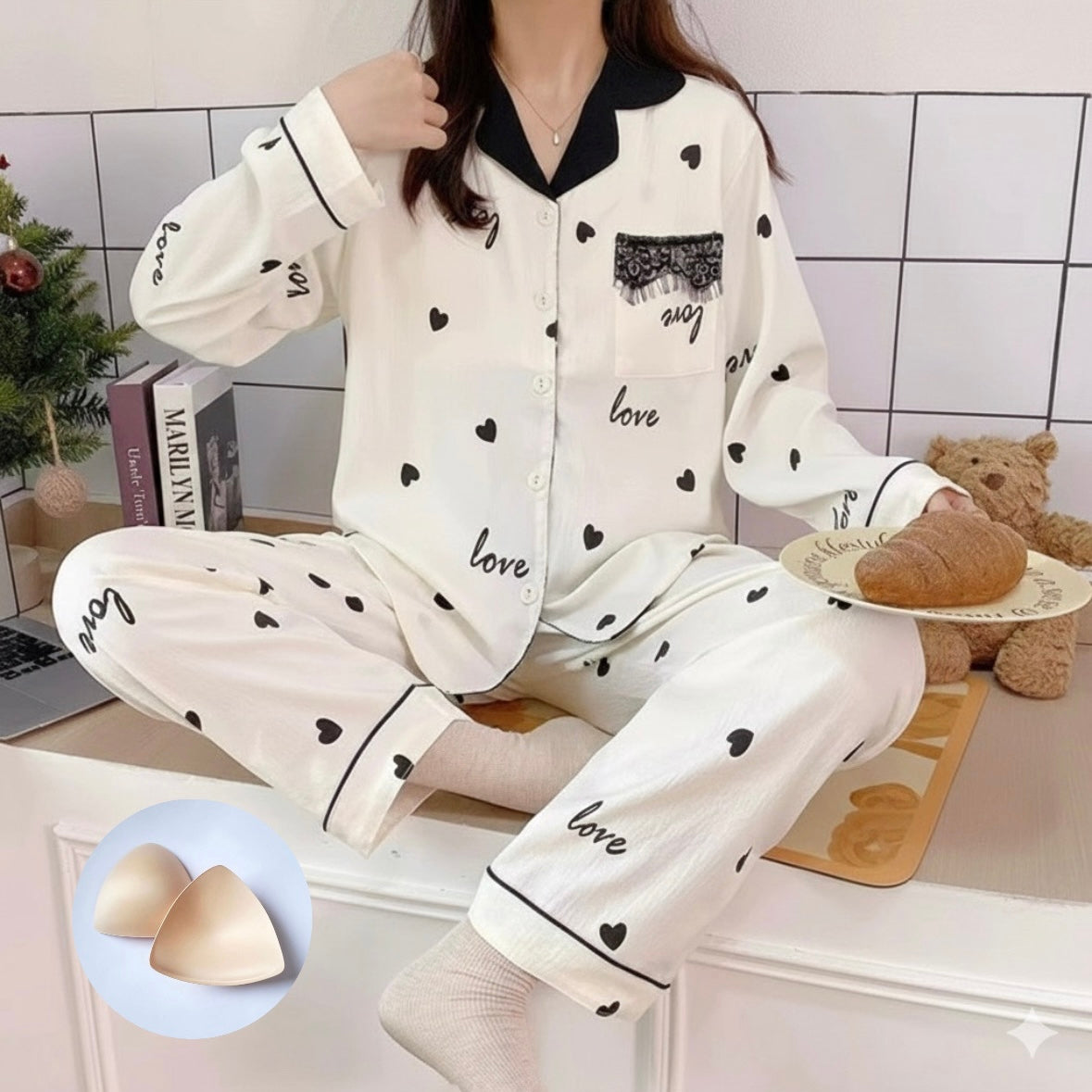 Lace Love Dream Padded Nightsuit Set