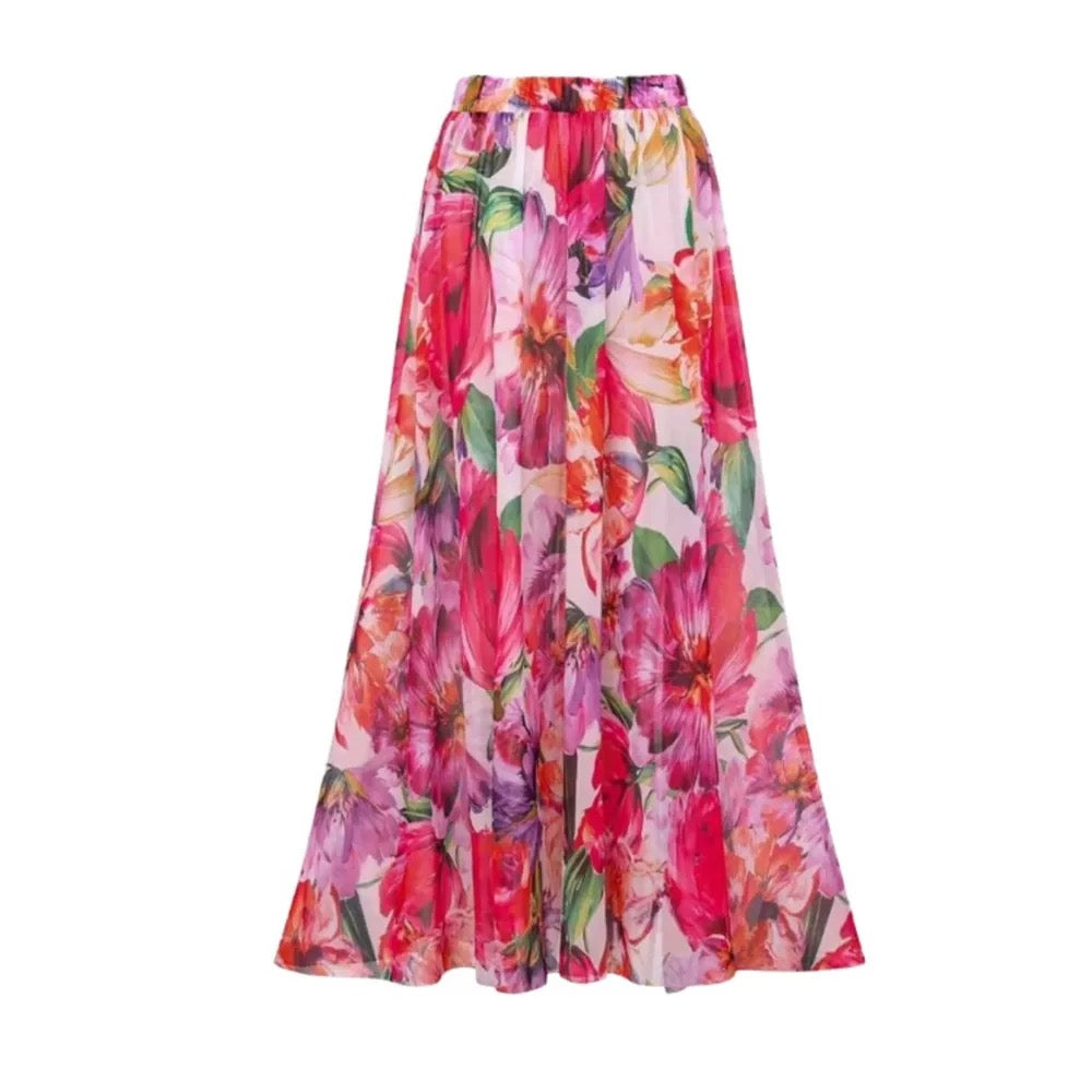 Paloma Bloom Monokini & Skirt Set