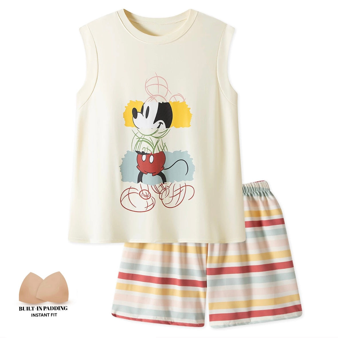 Painted Dream Padded Nightsuit Set