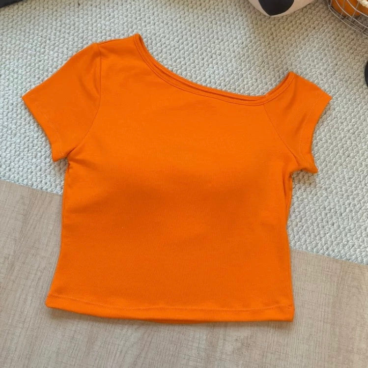 Ira boatneck Built-in Bra Top