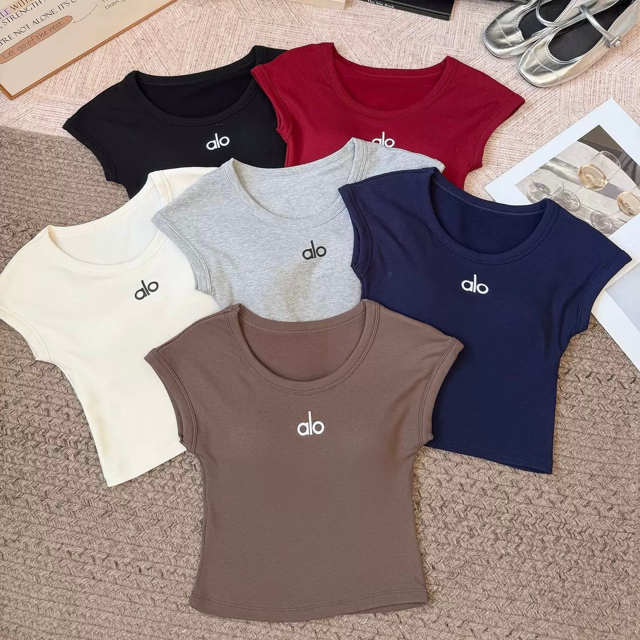 Mini Logo Built-in Bra Top
