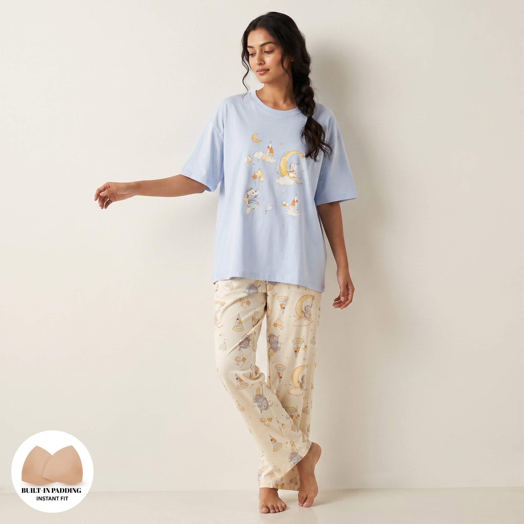 Moongazer Padded Nightsuit Set