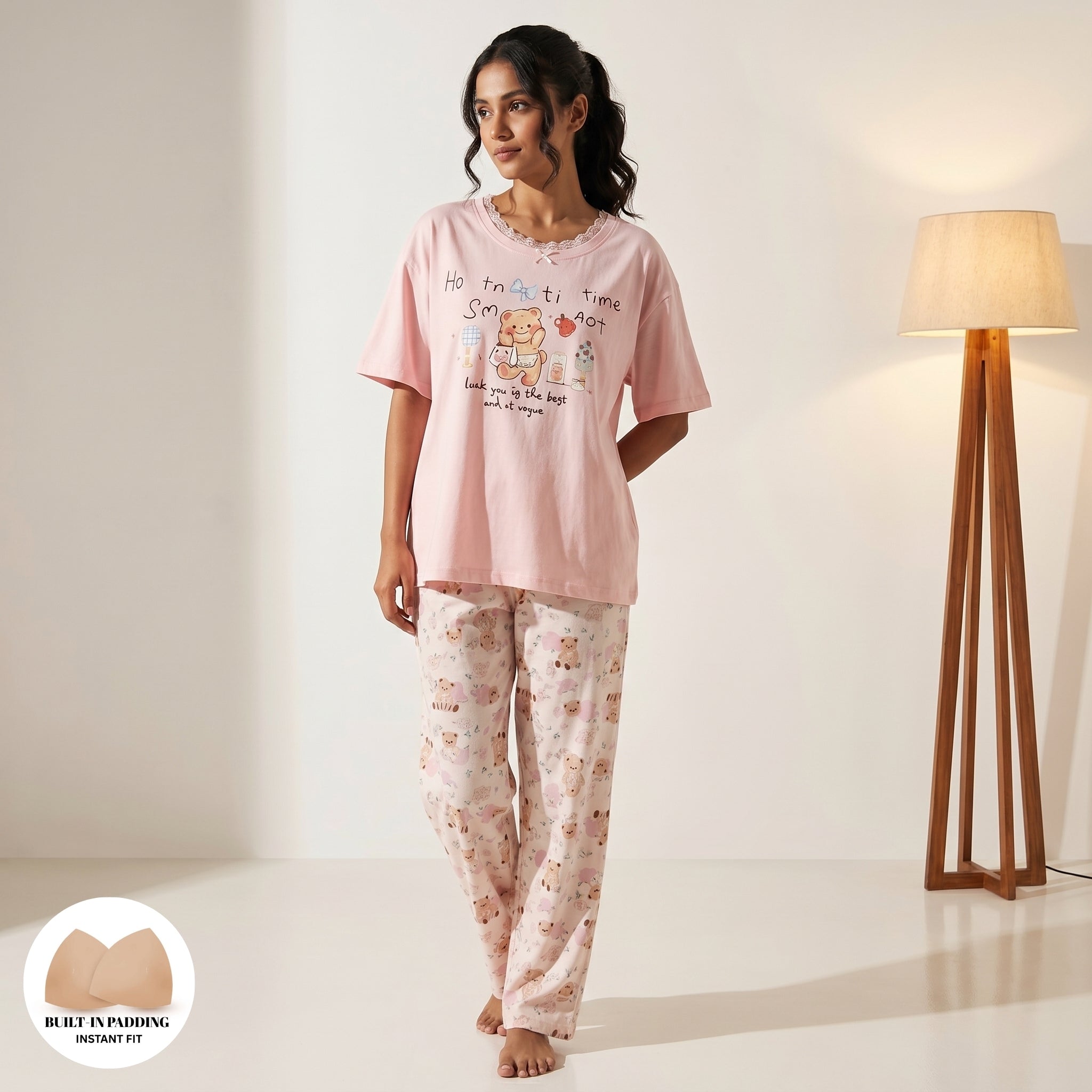 Nap Bear Padded Nightsuit Set