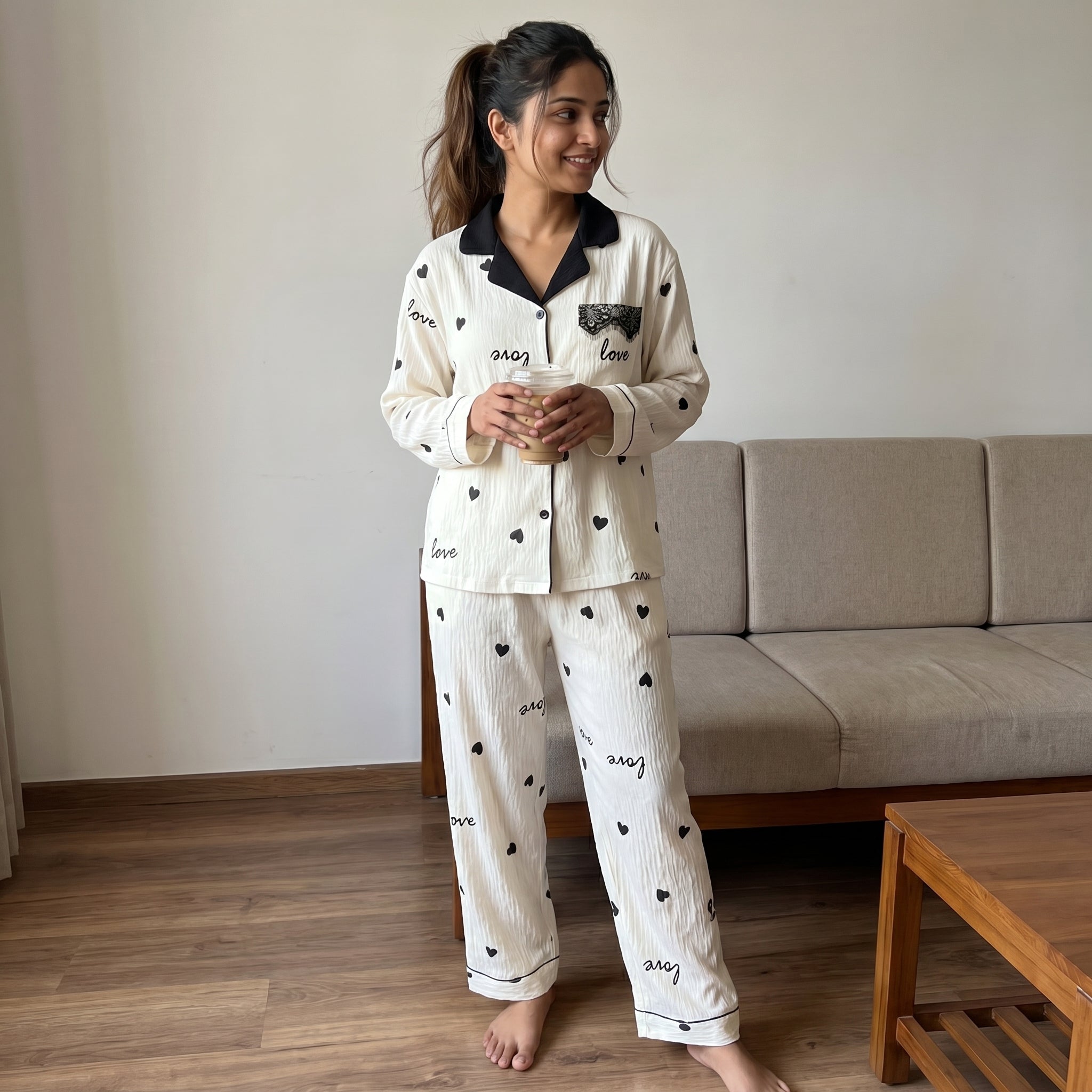 Lace Love Dream Padded Nightsuit Set