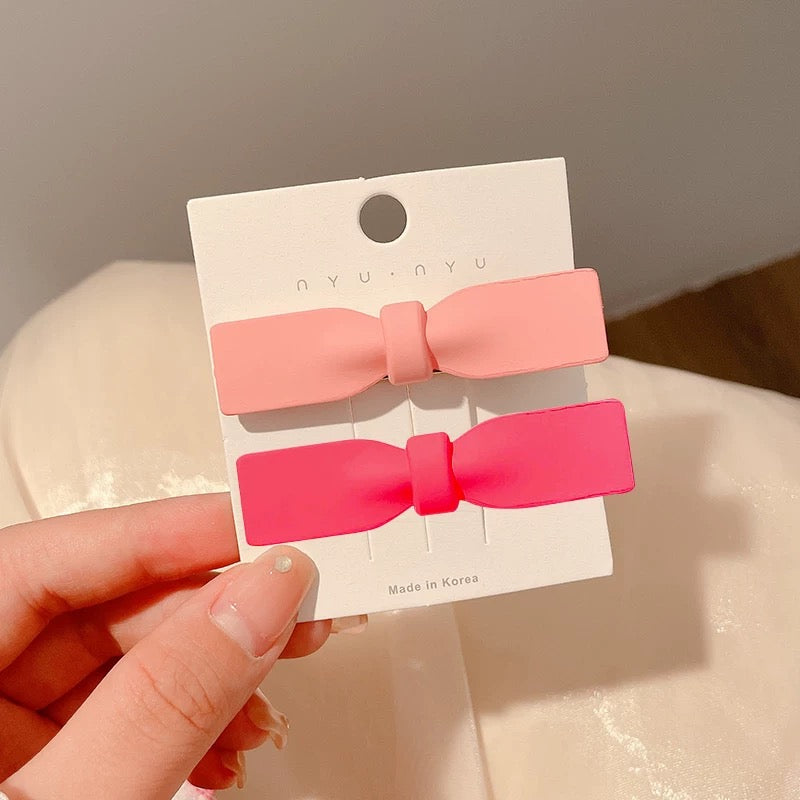 Pretty In Pink Hair Clip ( Mix Pack of 6 Clips )