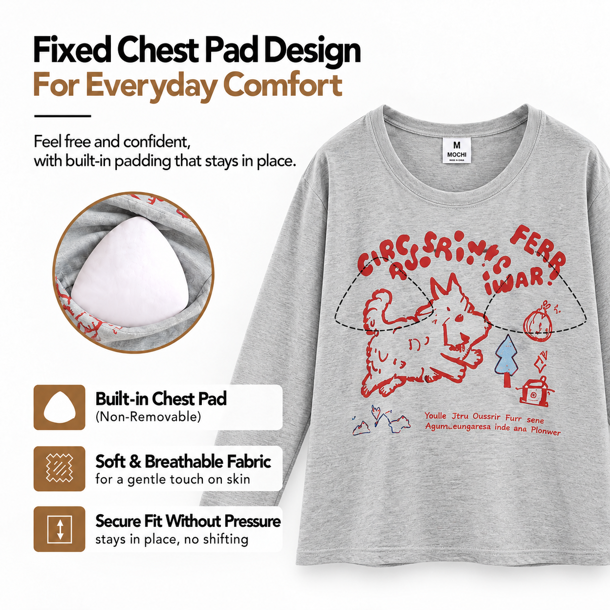 Cranberry Checks Padded Nightsuit Set