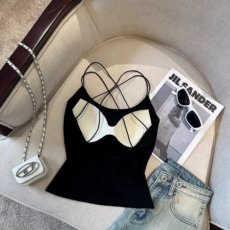 Ivy Backless Built-in Bra Camisole