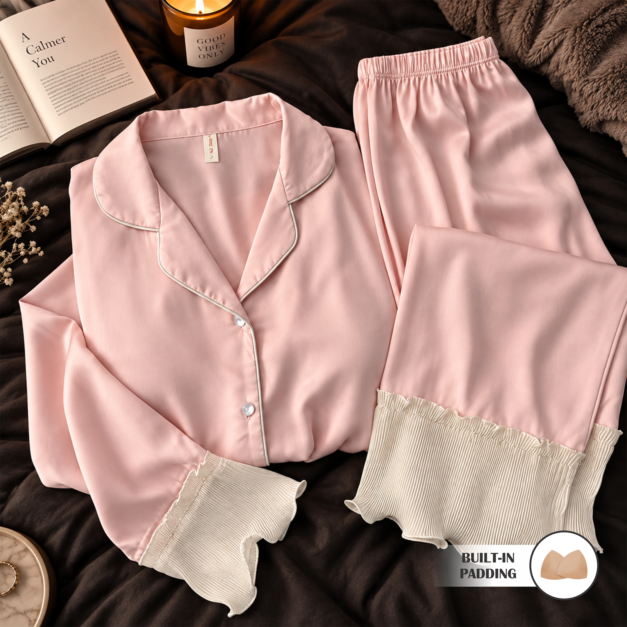 Pearl Dream Padded Nightsuit Set
