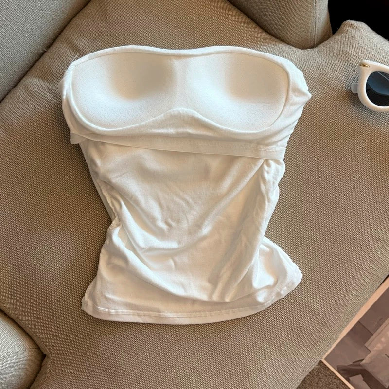 Sleek built-in bra Tube Top