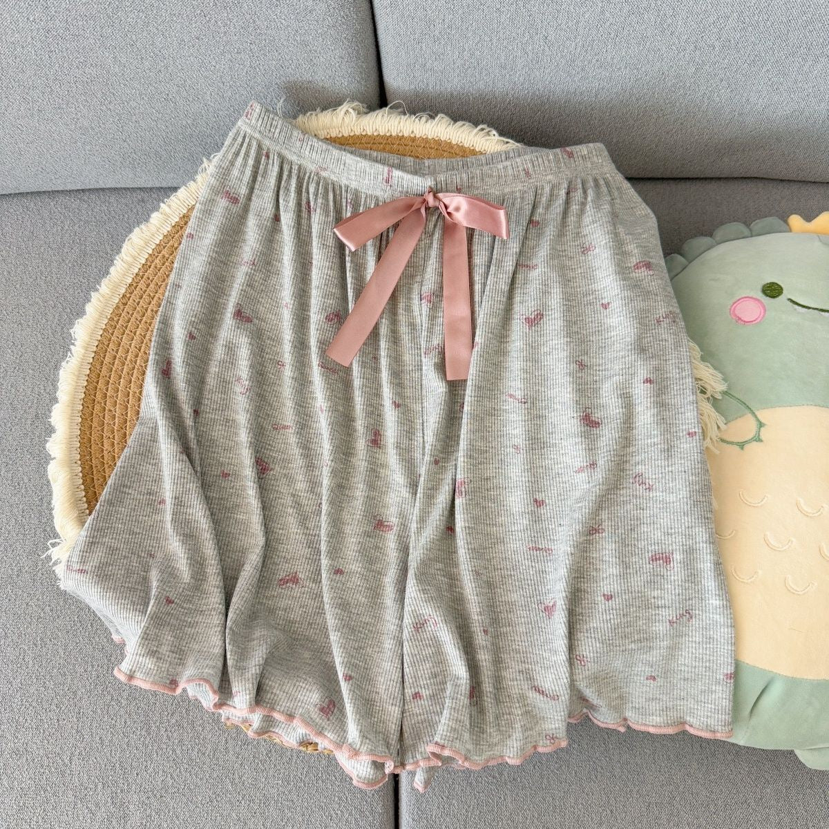 Pastel Bow Dream Padded Nightsuit Set