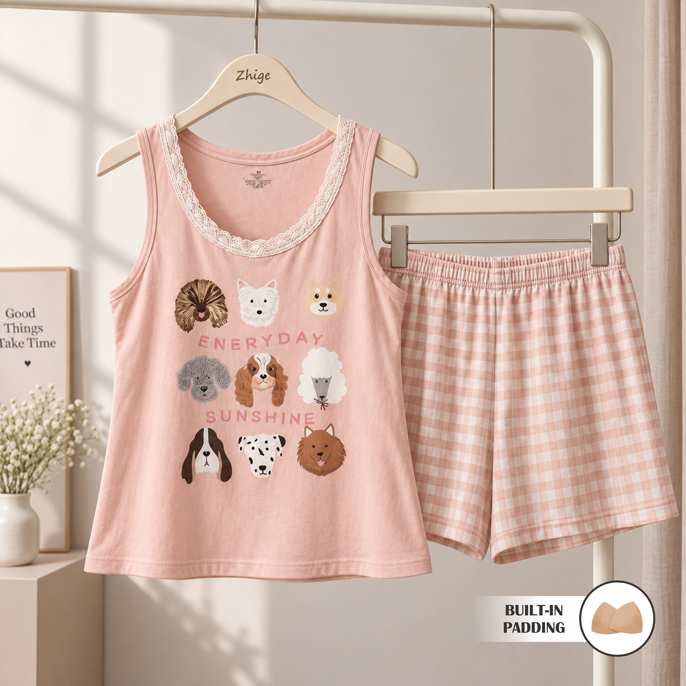 Beagle Padded Nightsuit Set