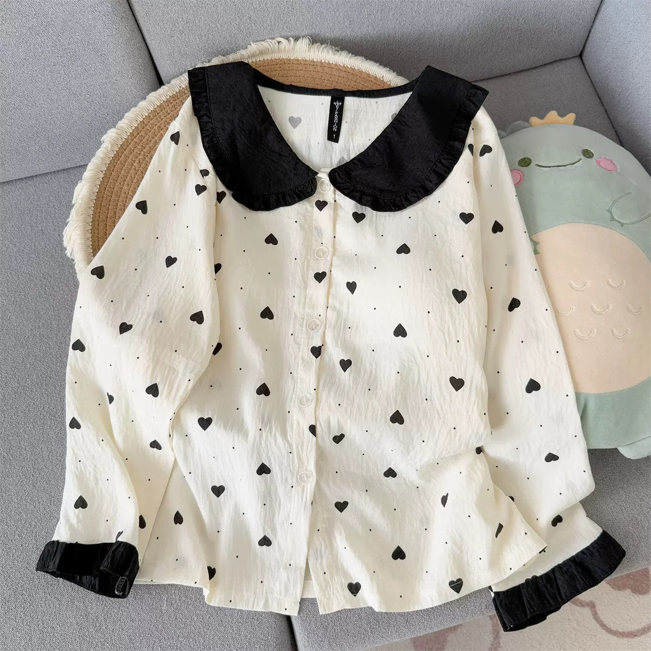 Milk & Hearts Padded Nightsuit Set
