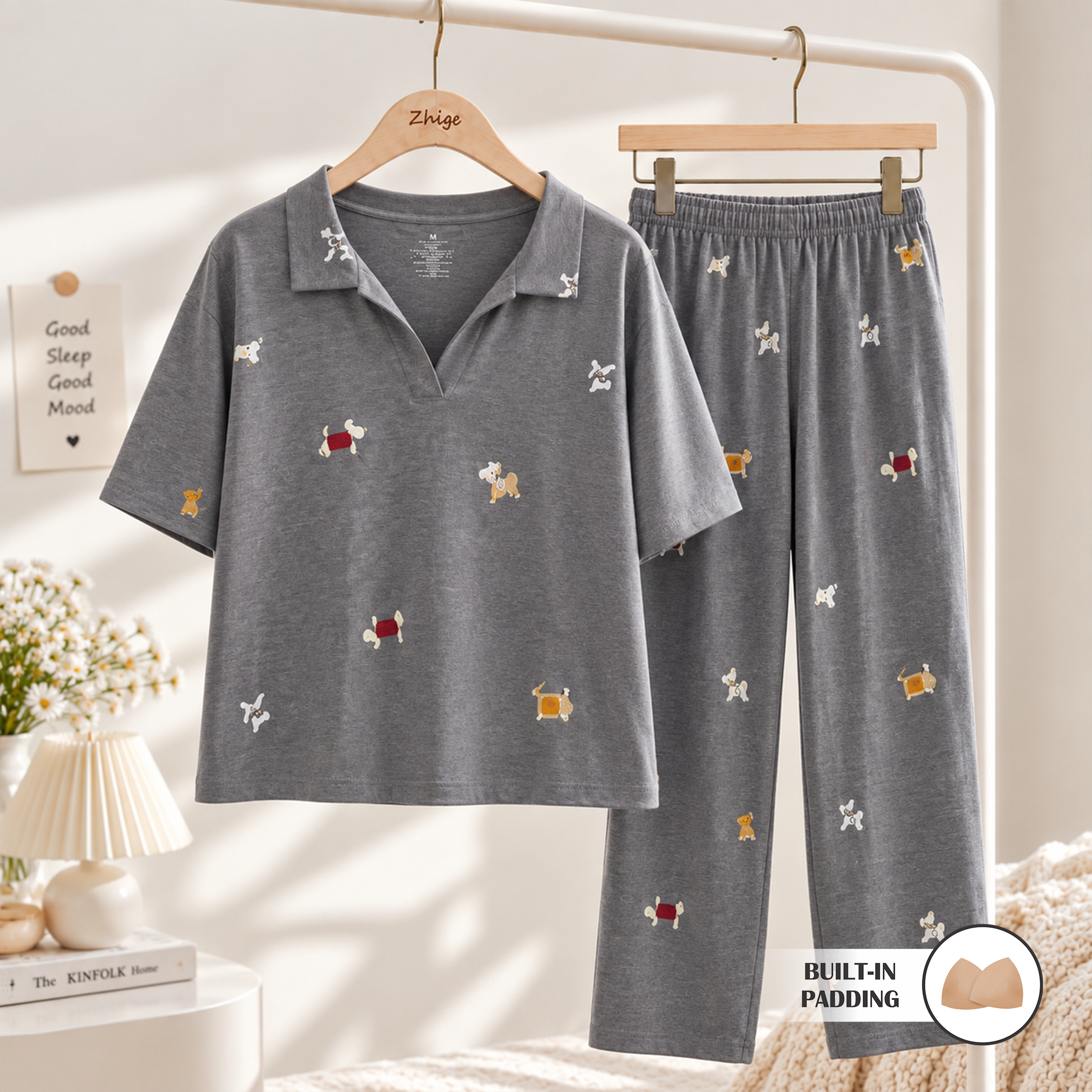 Tiny Critters Padded Nightsuit Set