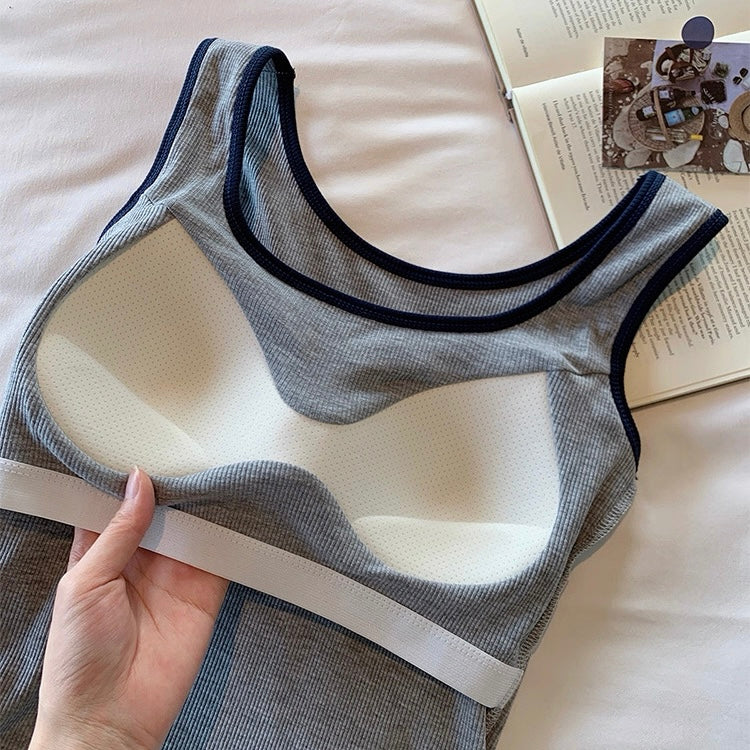 Outline Edge Built-in Bra Top