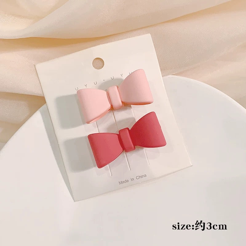 Pretty In Pink Hair Clip ( Mix Pack of 6 Clips )