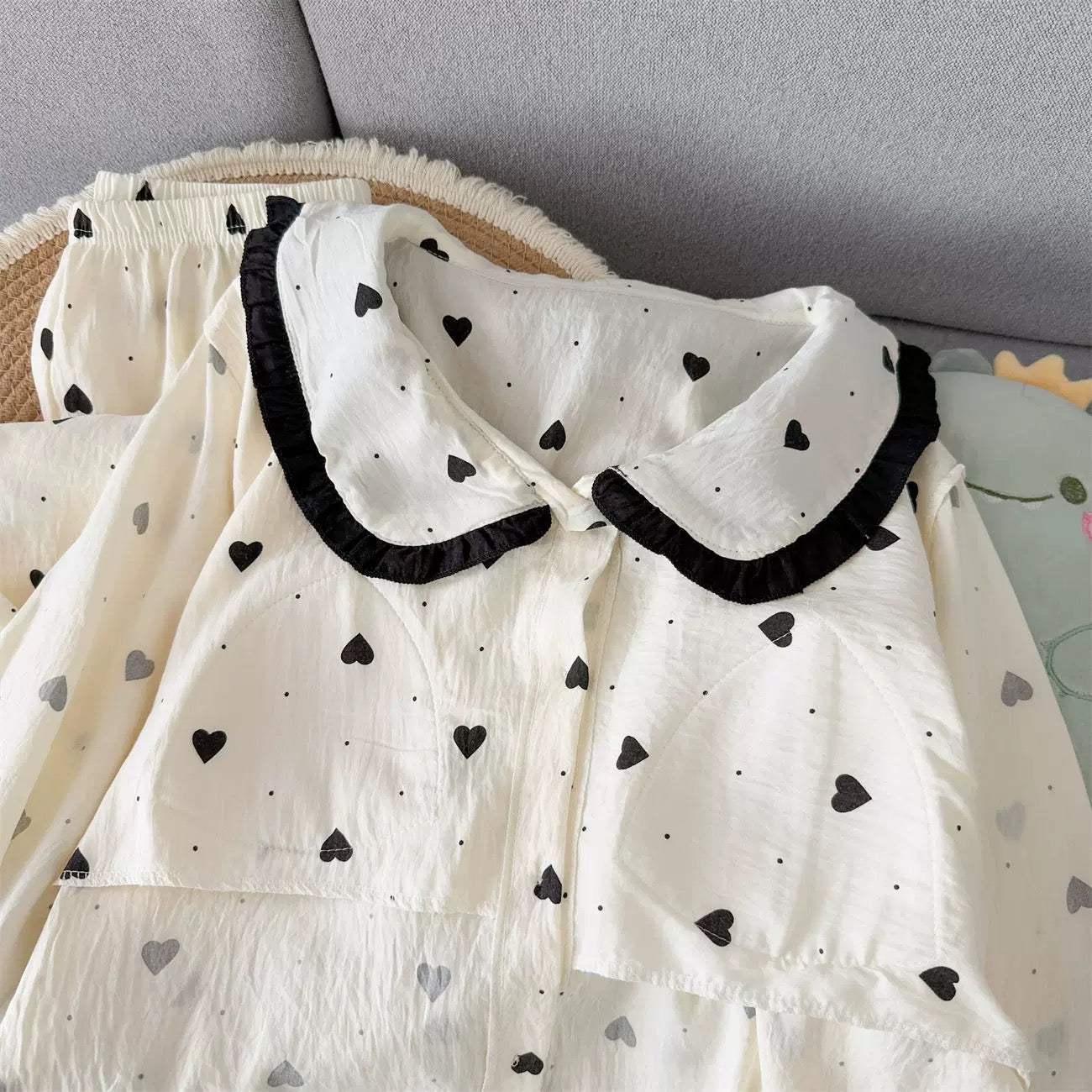 Milk & Hearts Padded Nightsuit Set