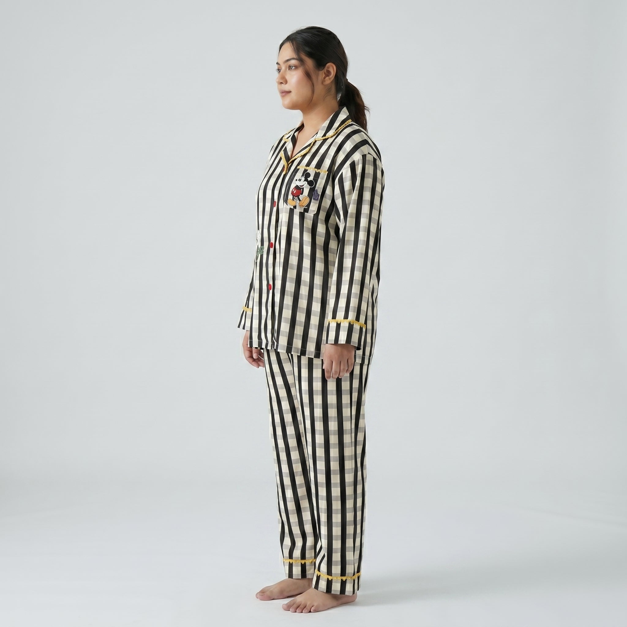 Vintage Mickey Padded Nightsuit Set