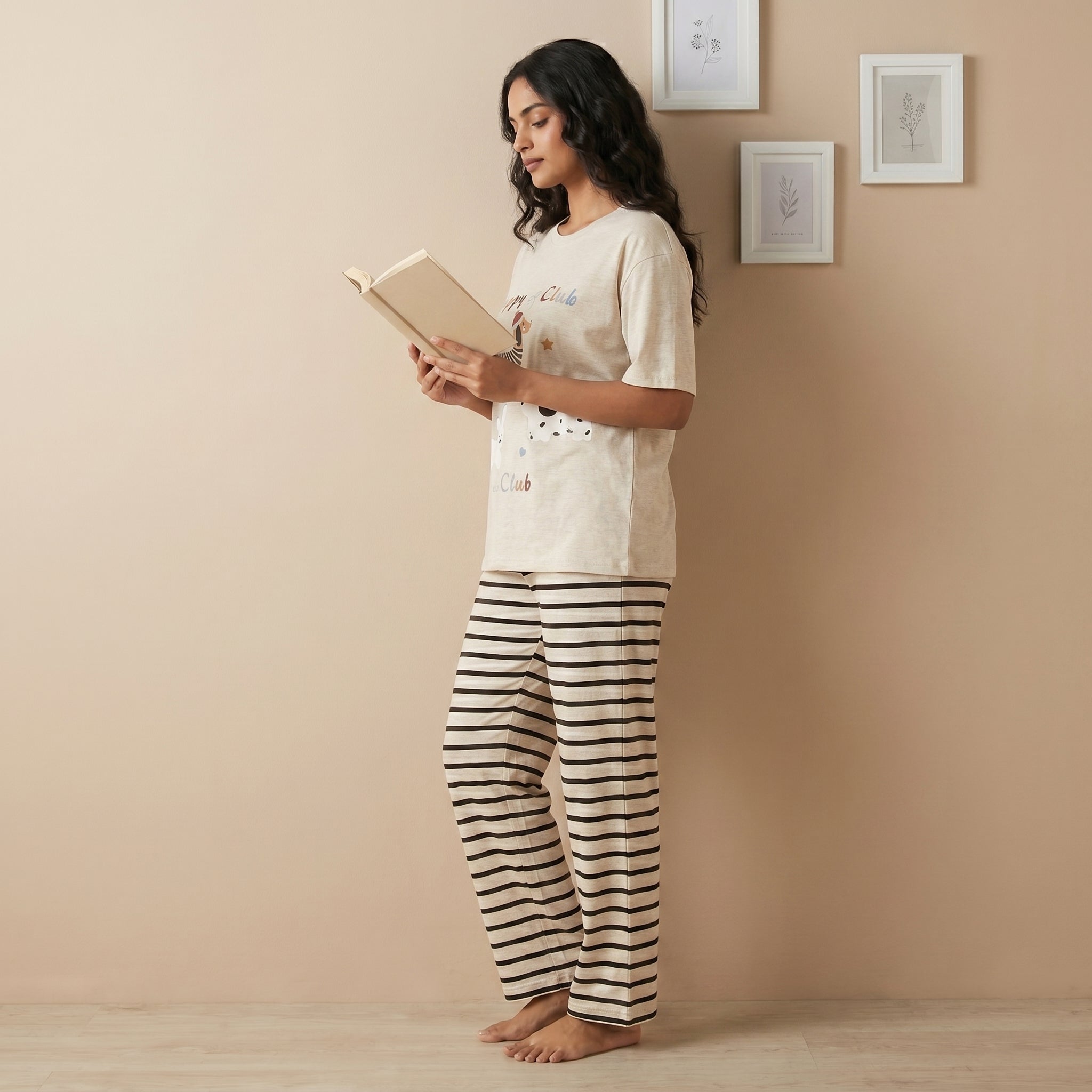 Furry Friends Padded Nightsuit Set