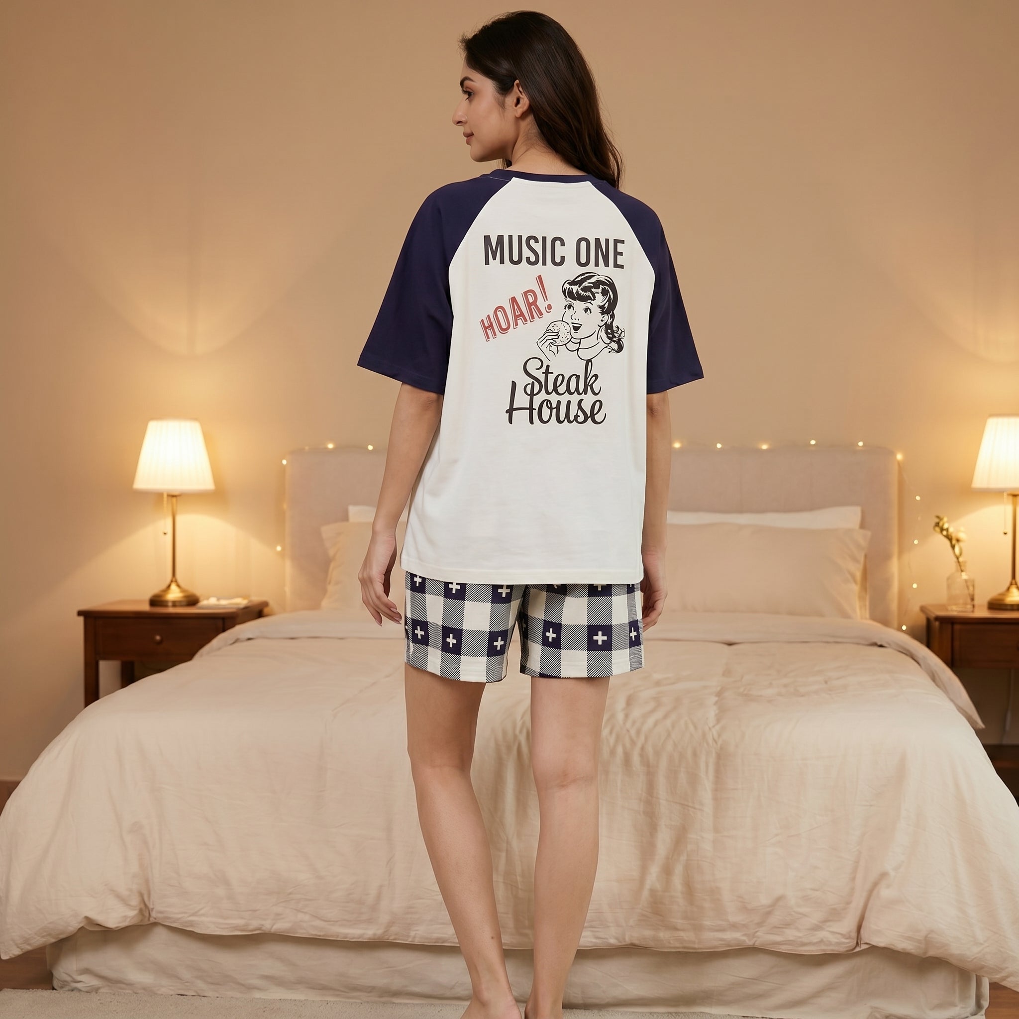 Steak House Padded Nightsuit Set