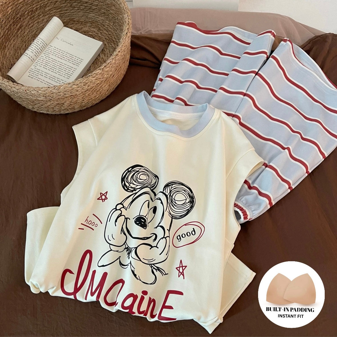 Imagine Sketch Toon Padded Nightsuit Set