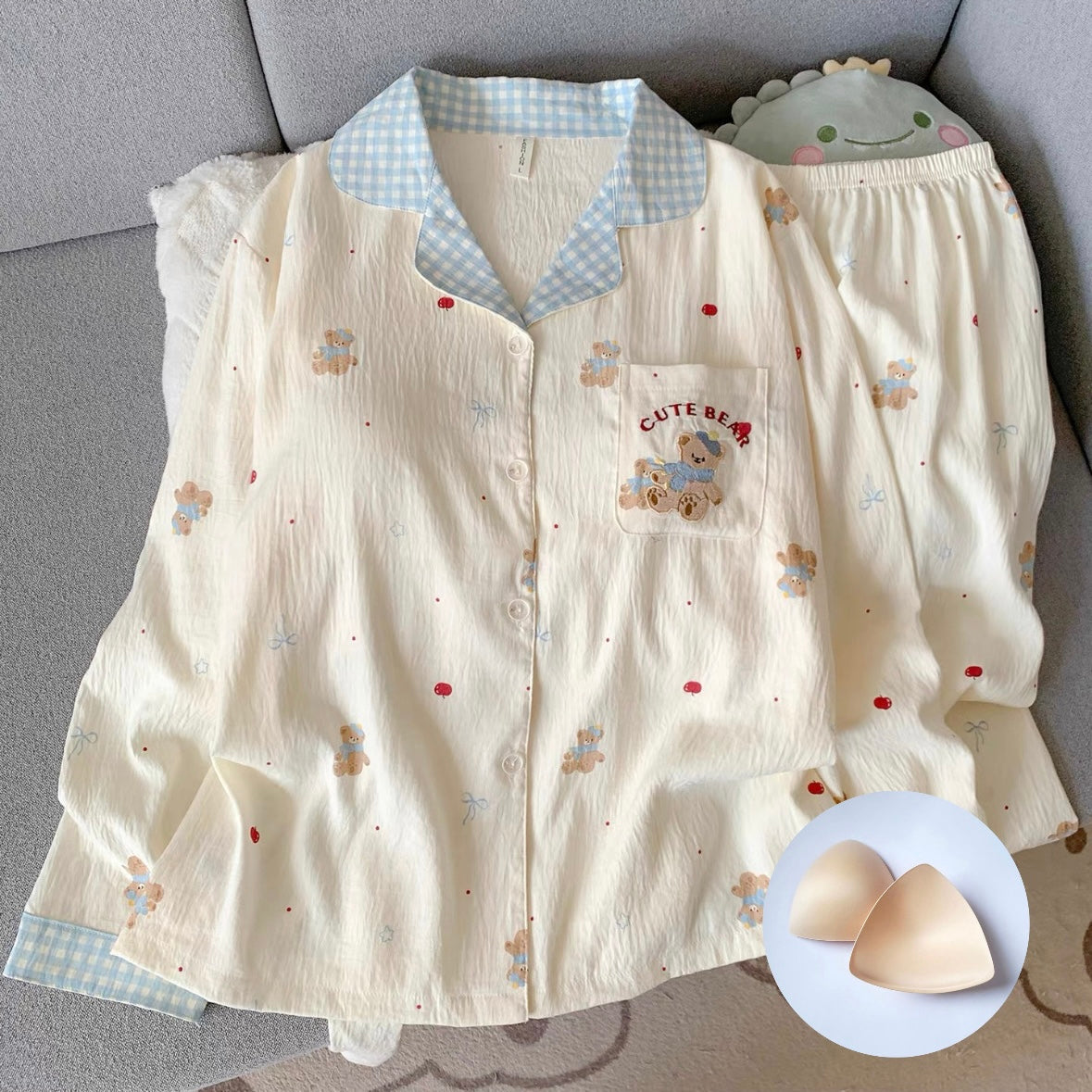 Baby Bear Padded Nightsuit Set