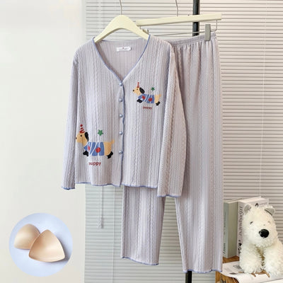 Muffin Tail Padded Nightsuit Set