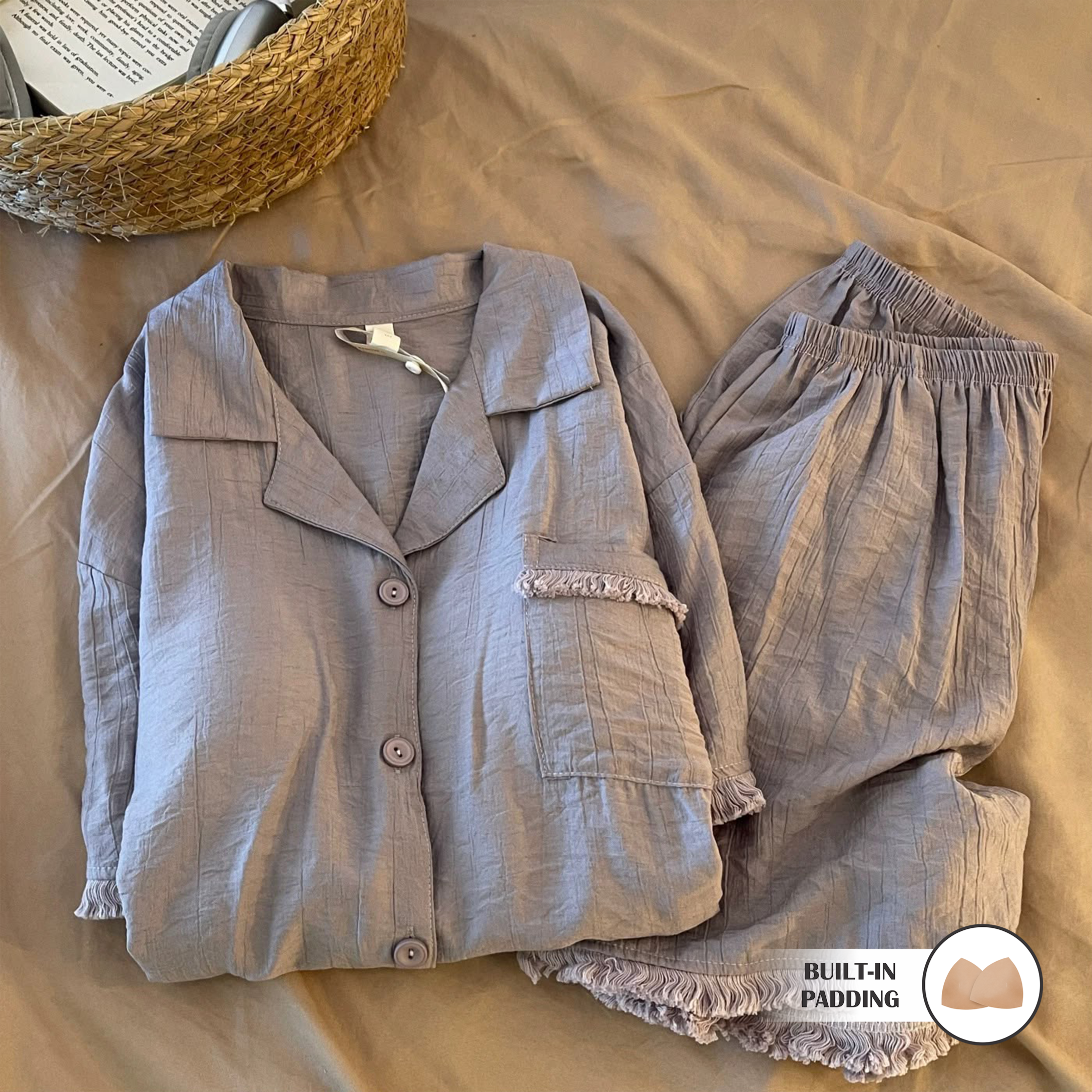 Solid Haze & Haven Padded Lounge Set
