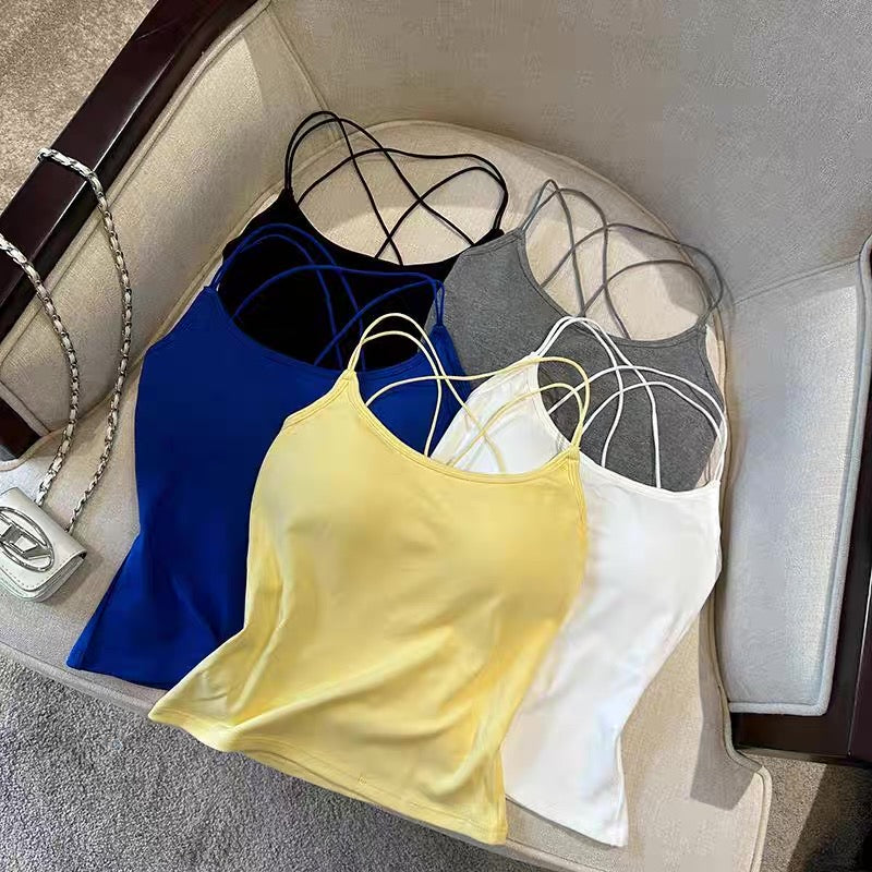 Ivy Backless Built-in Bra Camisole