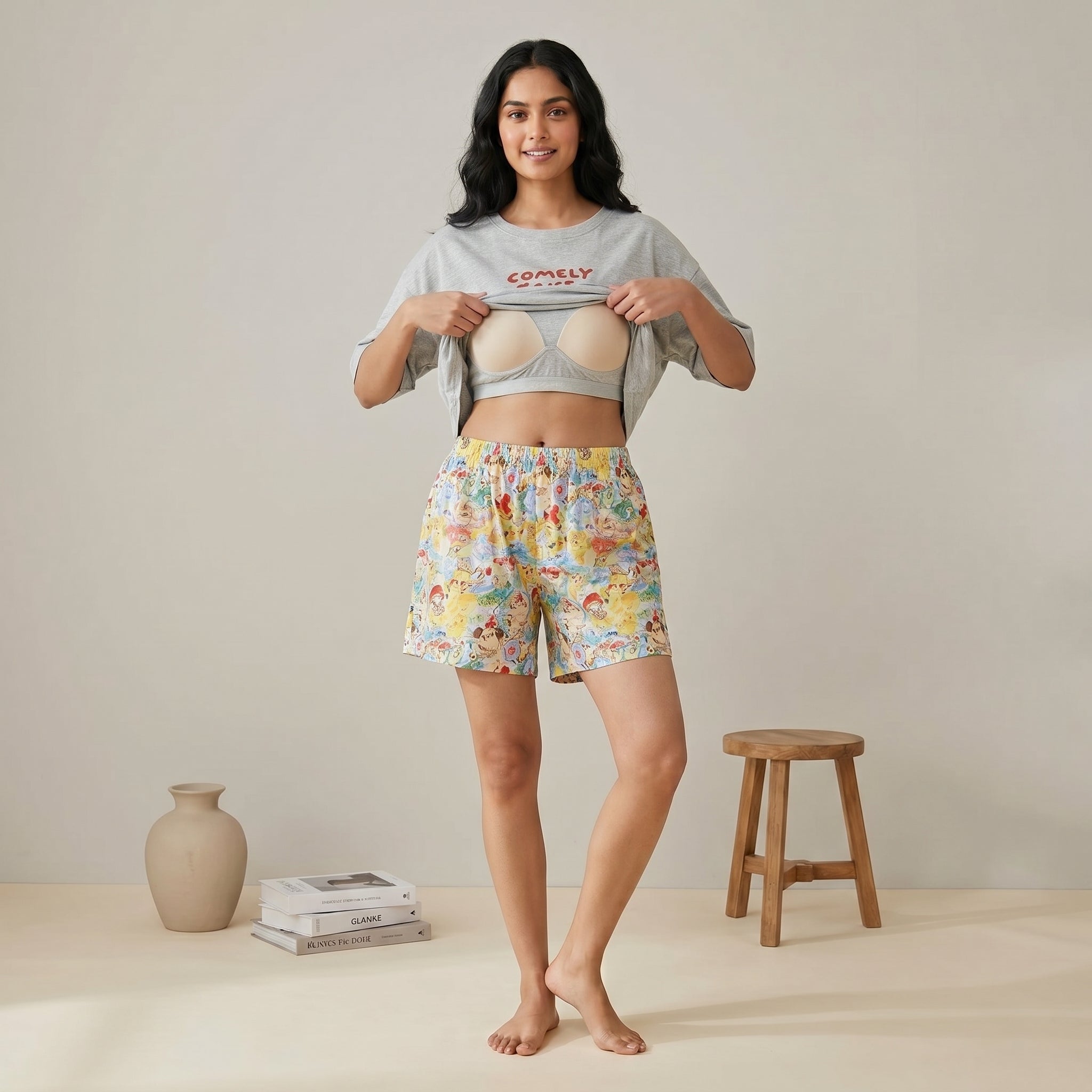 Comely Cake House Padded Nightsuit Set