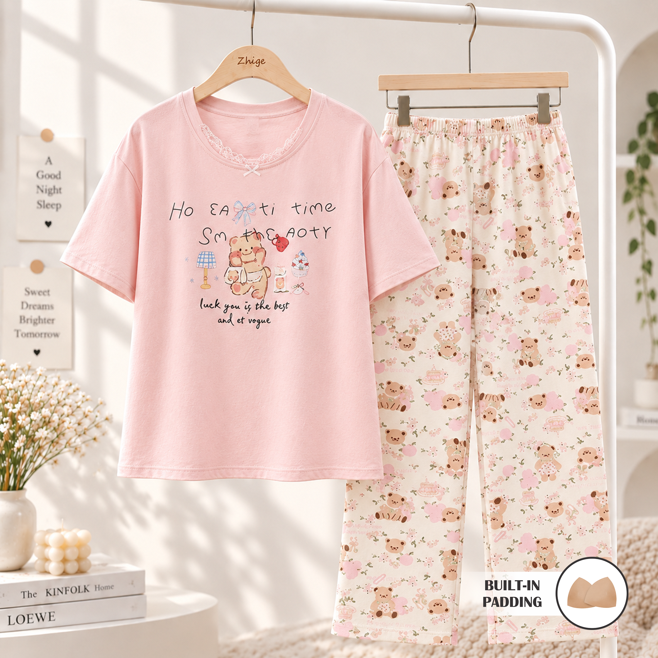 Nap Bear Padded Nightsuit Set