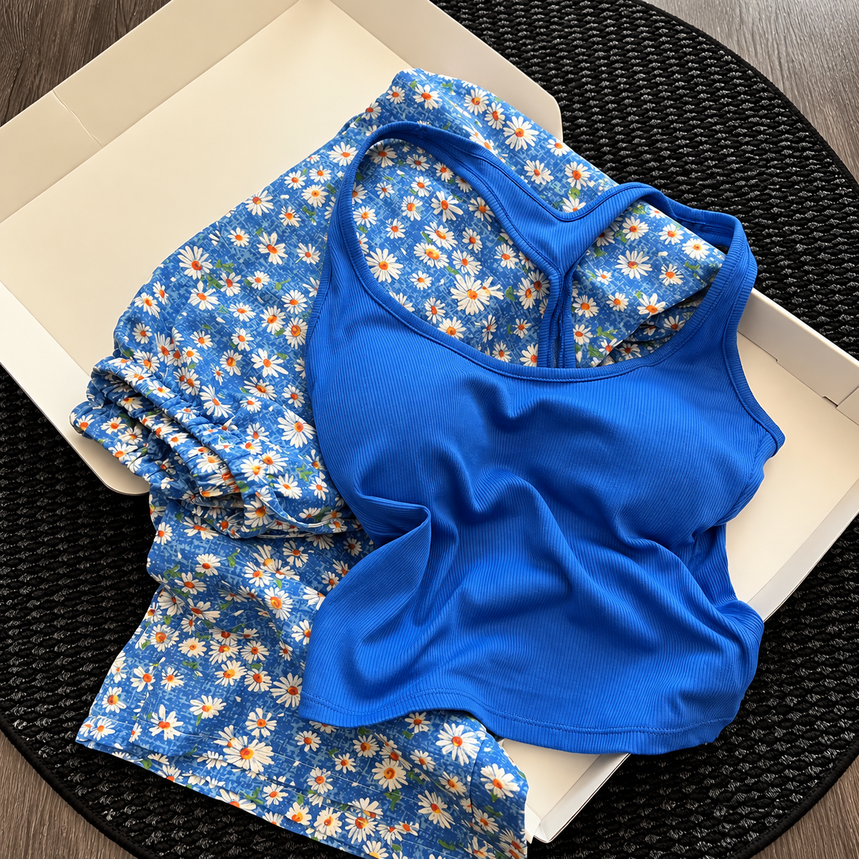 Sunlit Daisy Padded Lounge Set