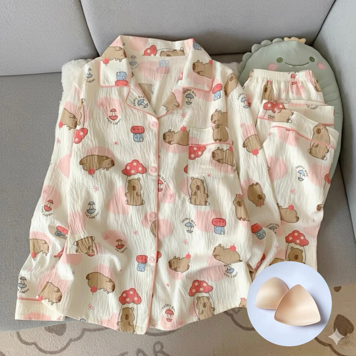 Sleepy Bear Padded Nightsuit Set