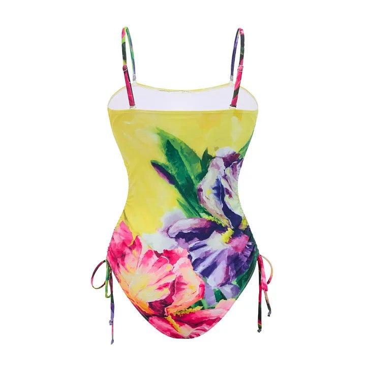 Island Garden Monokini With Skirt Set