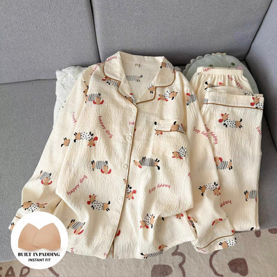 Little Tails Padded Nightsuit Set