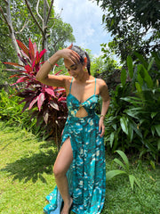 Starfish Monokini and Sheer Skirt Set