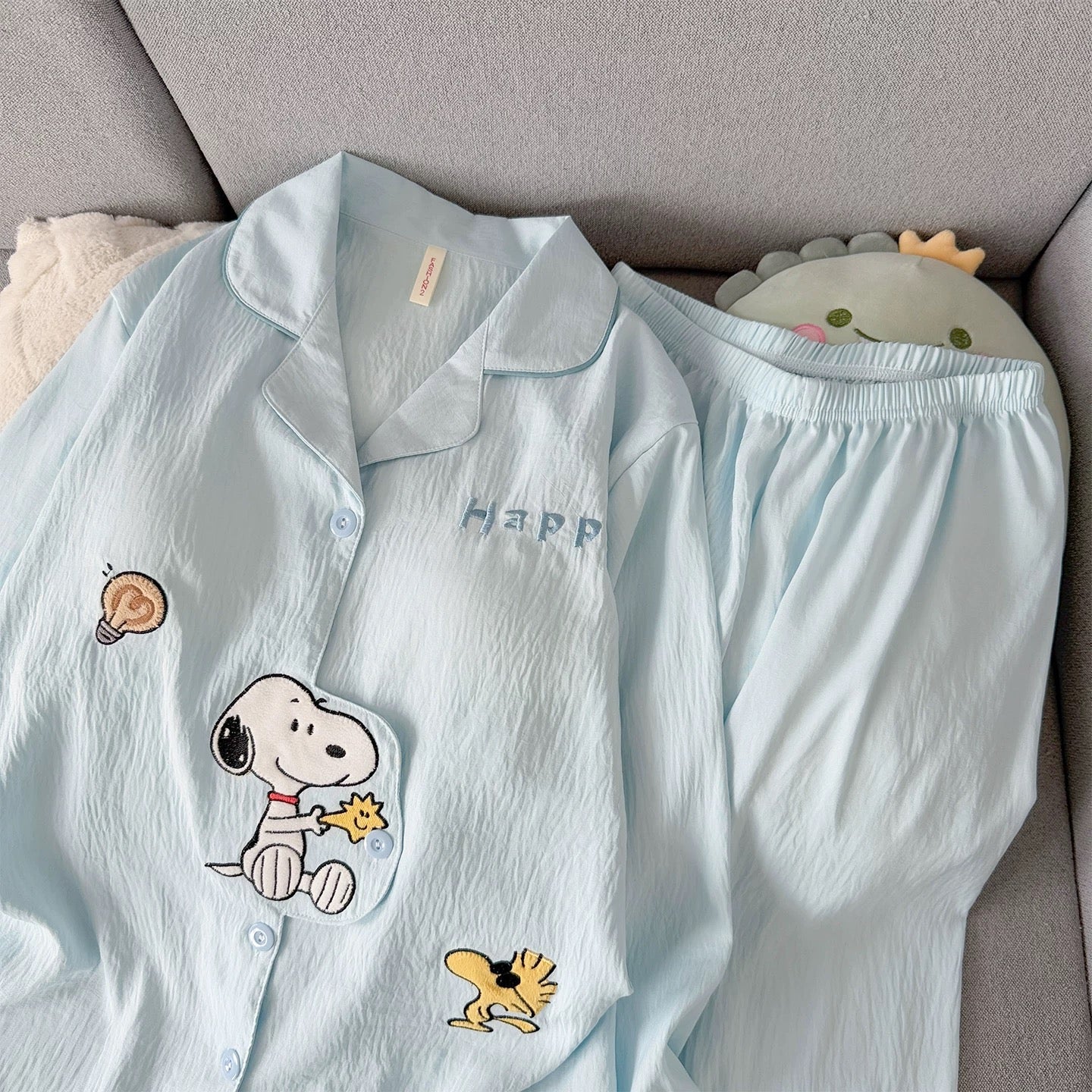 Bulbstruck Snoopy Padded Nightsuit Set
