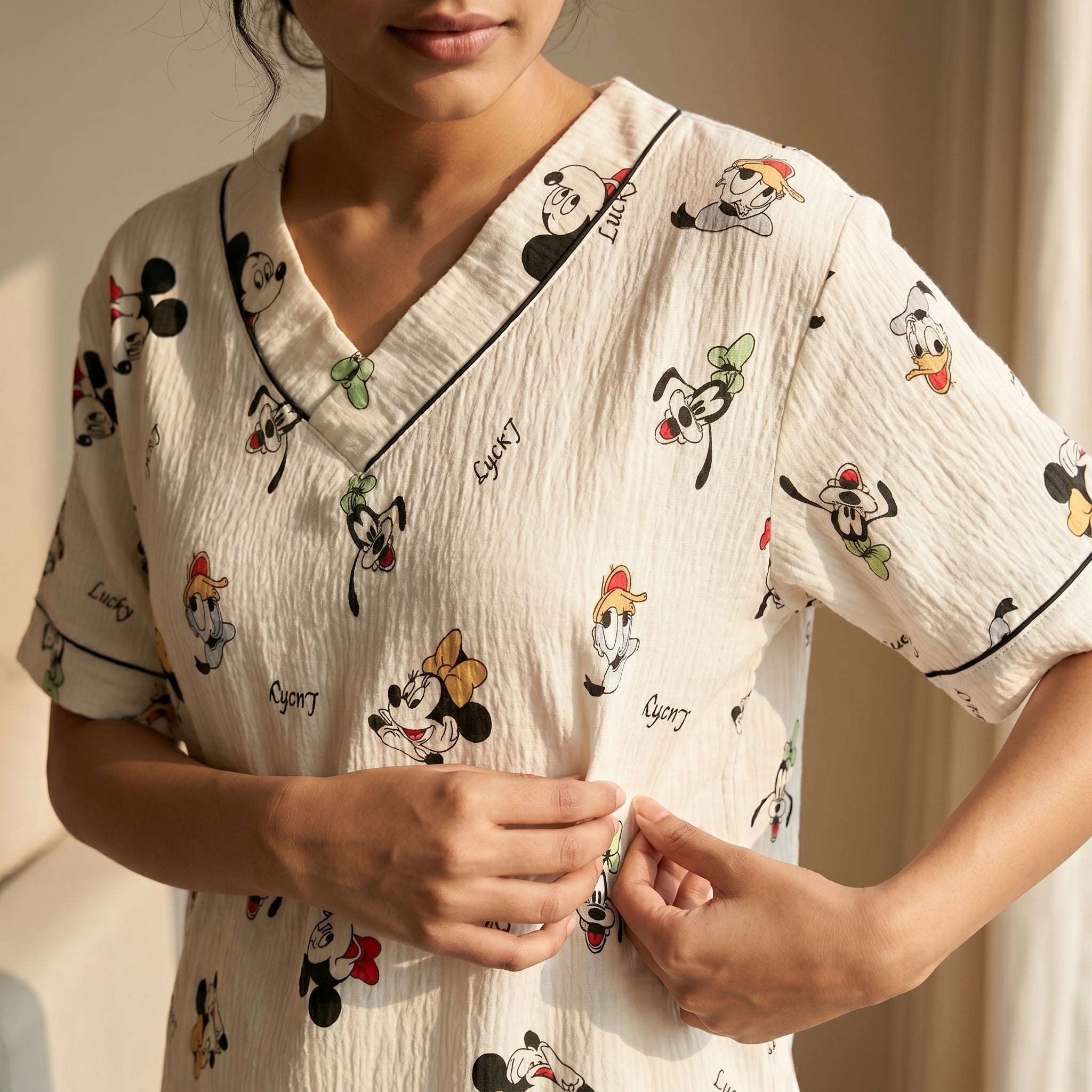 Toon Drip Padded Nightsuit Set