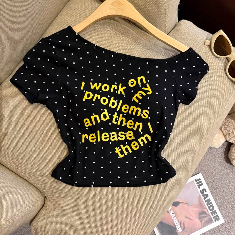 Cute Chaos Built-in Bra Top