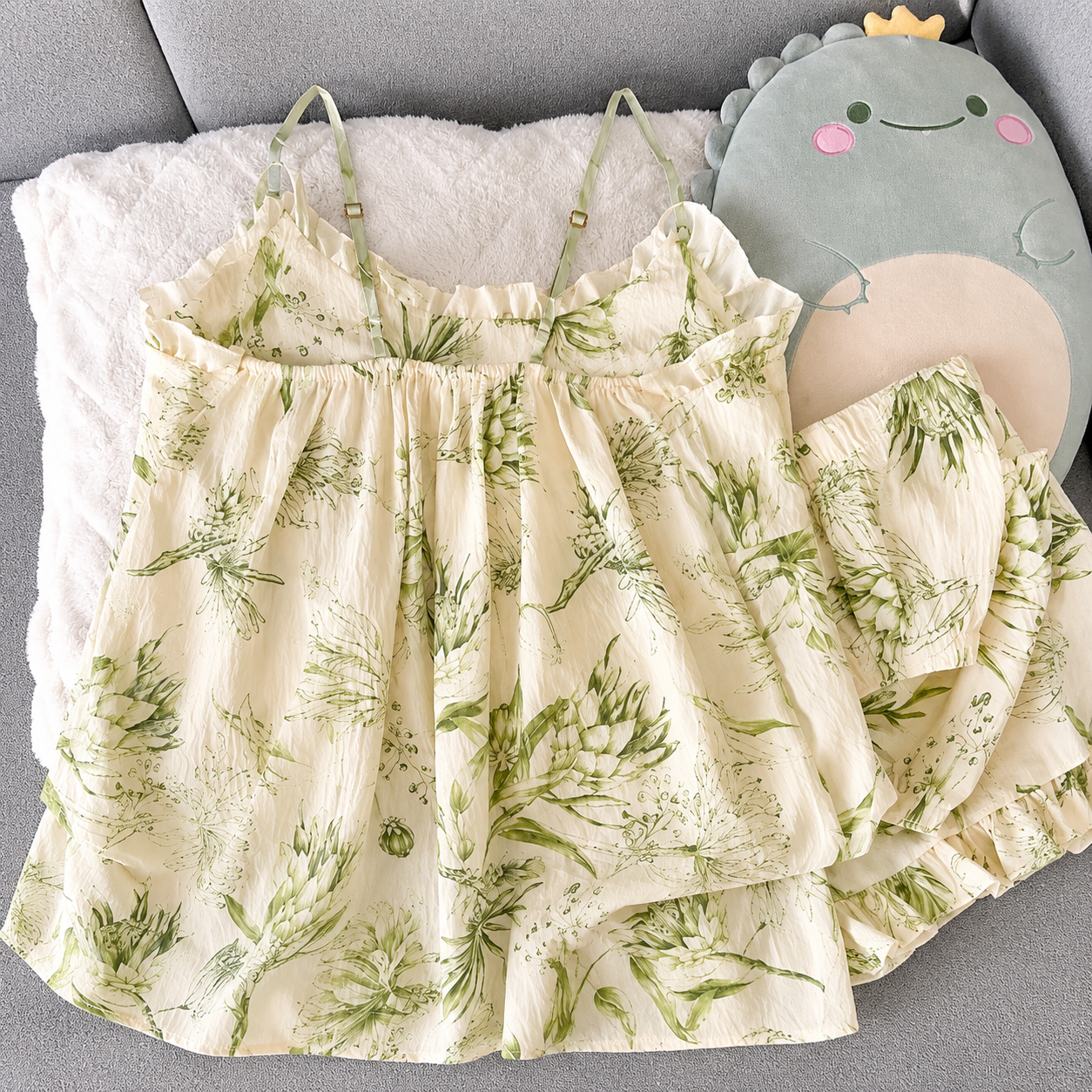 Fern & Flora Padded Nightsuit Set