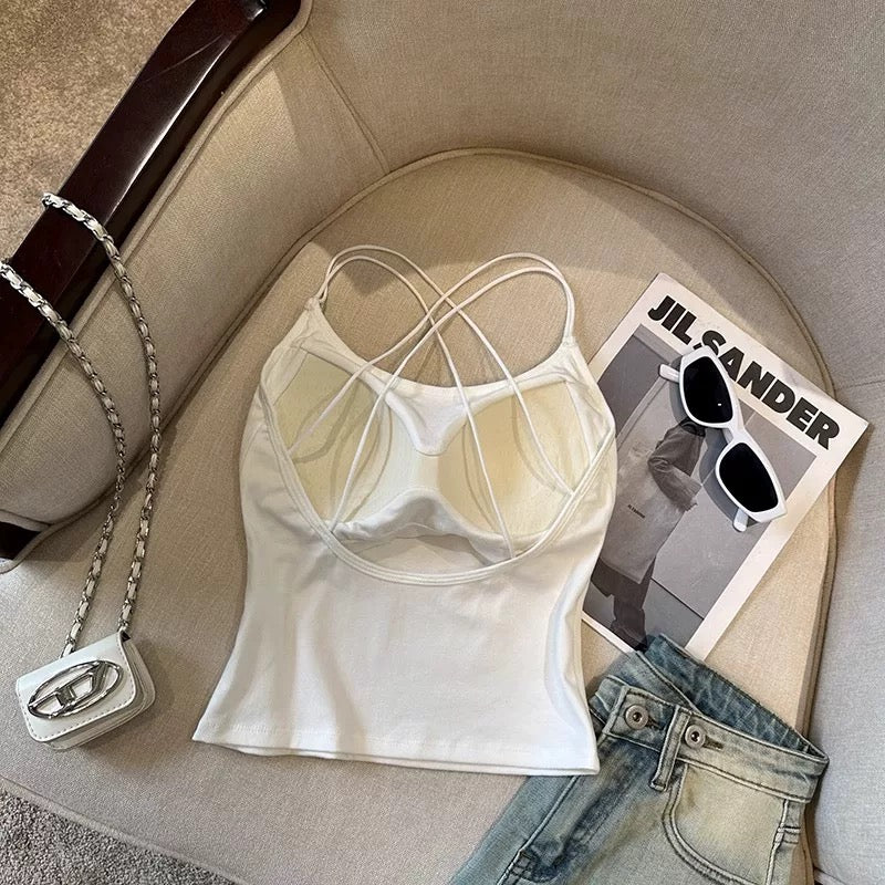 Ivy Backless Built-in Bra Camisole