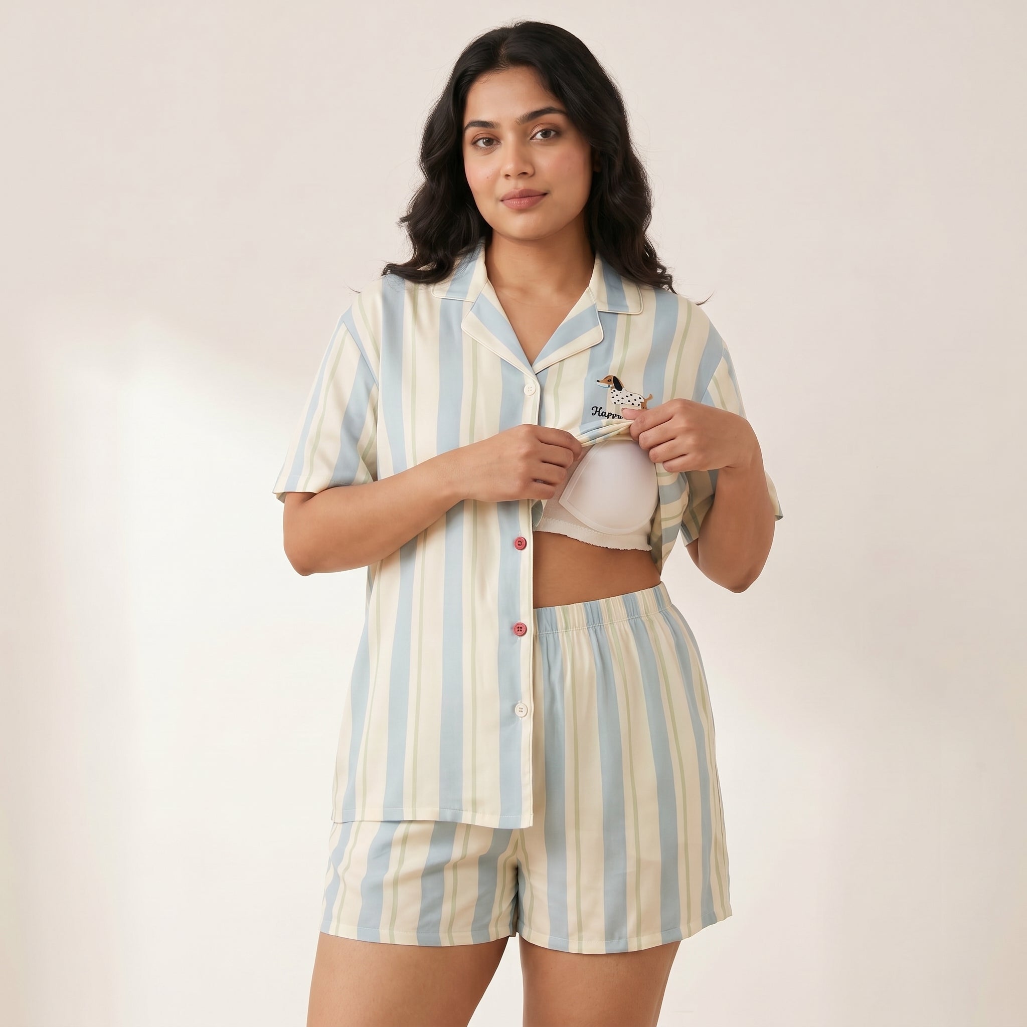 Freshline Padded Nightsuit Set
