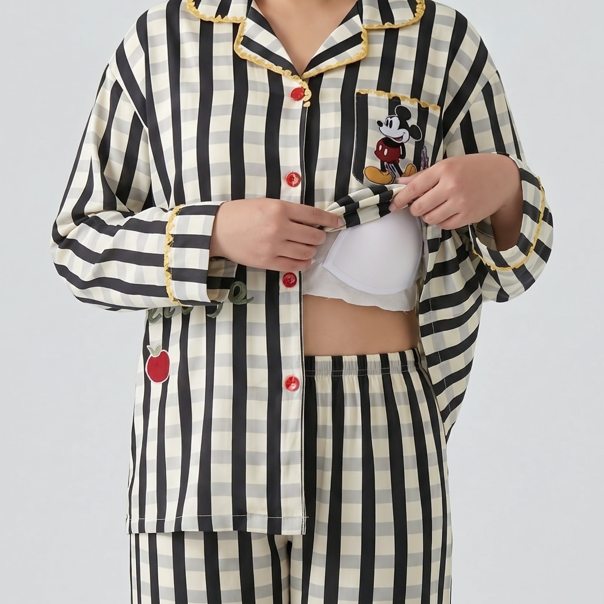 Vintage Mickey Padded Nightsuit Set